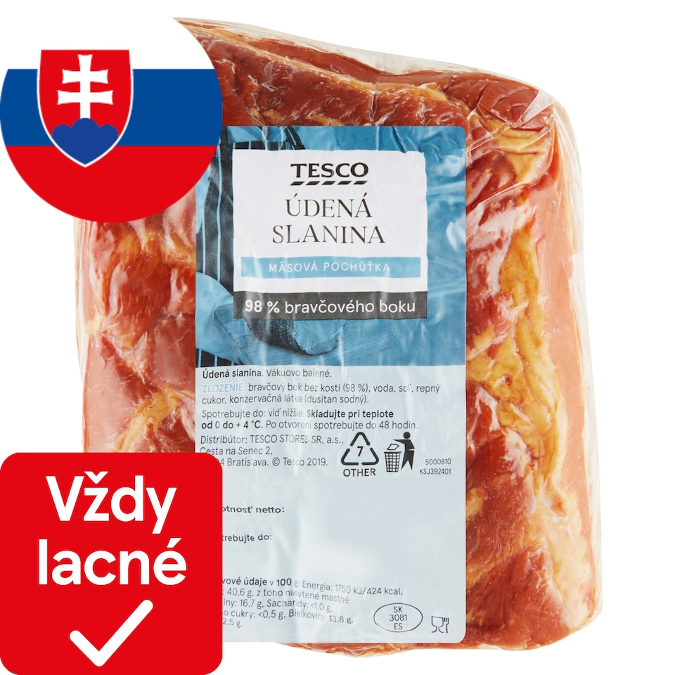 Tesco Údená slanina