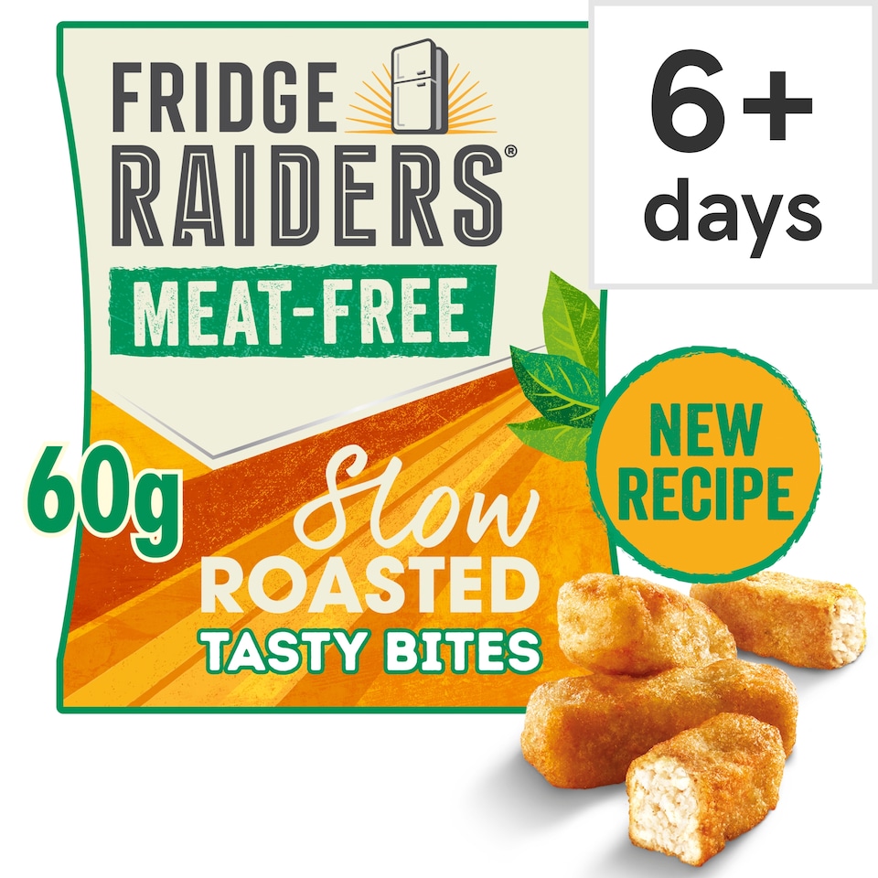 Fridge Raiders Meat Free Slow Roasted Tasty Bites 60G
