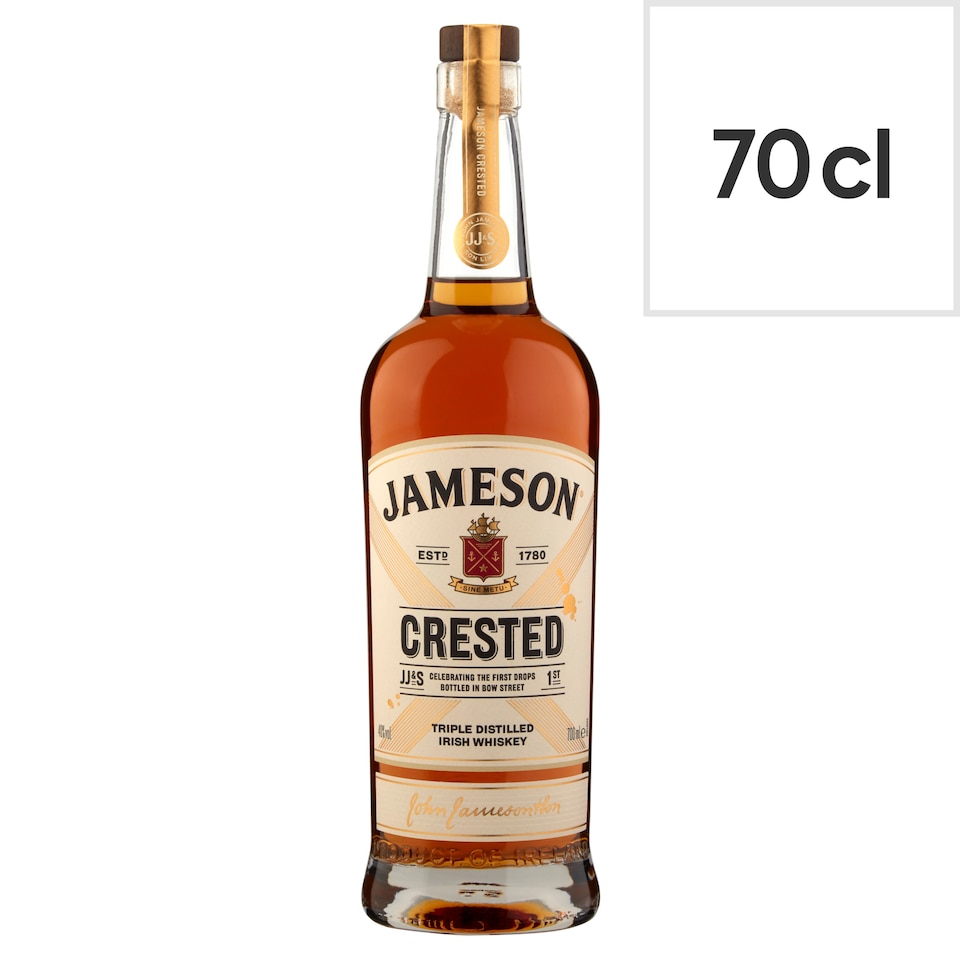 Jameson Crested Triple Distilled Irish Whiskey 700ml