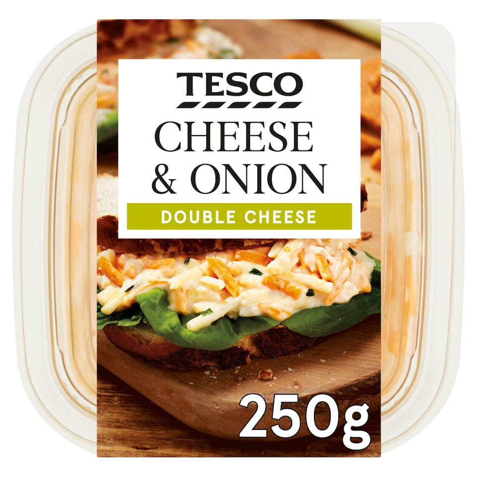 Tesco Cheese & Onion Sandwich Filler 250G