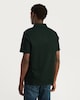 image 4 of F&F Cotton Rich Short Sleeved Polo Shirt in Green