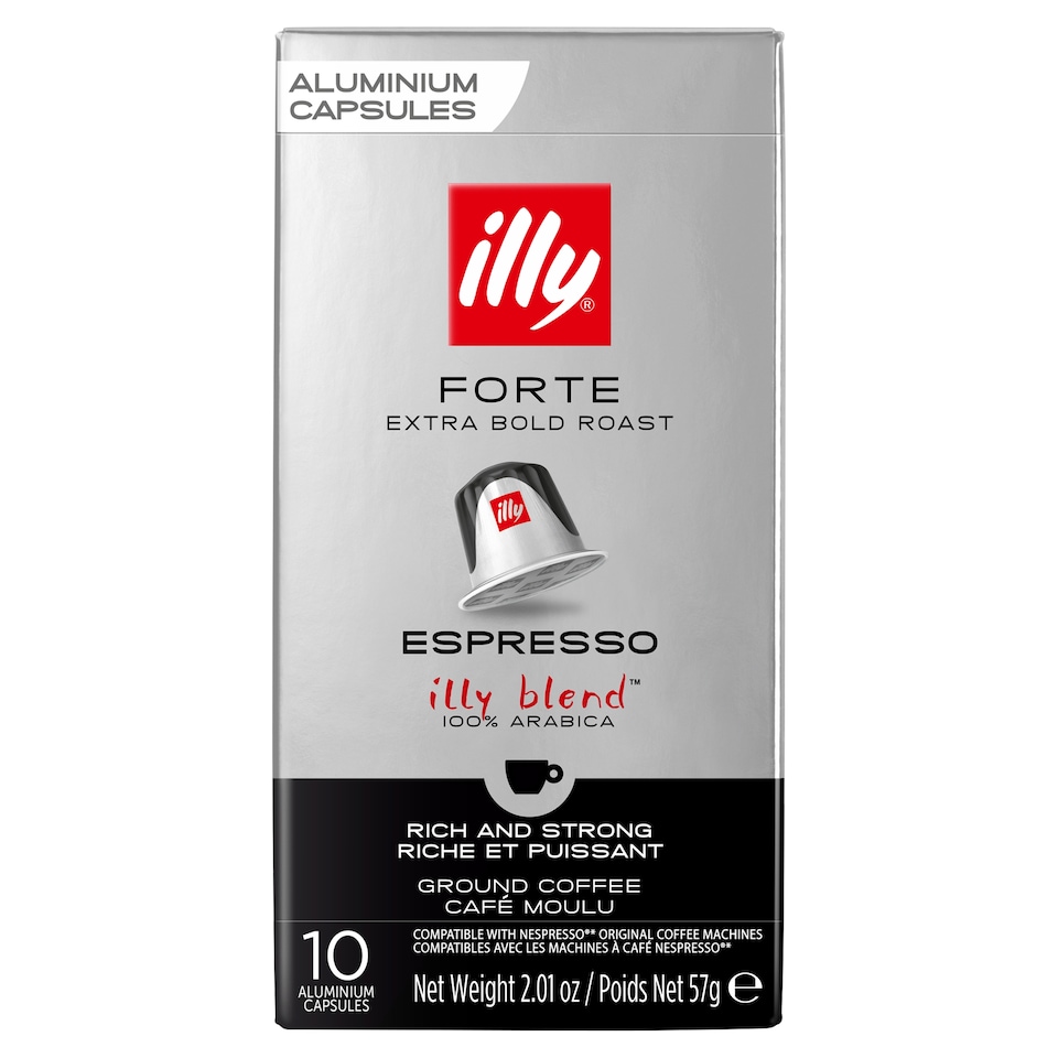 image 1 of Illy Forte Capsules 10 Pack