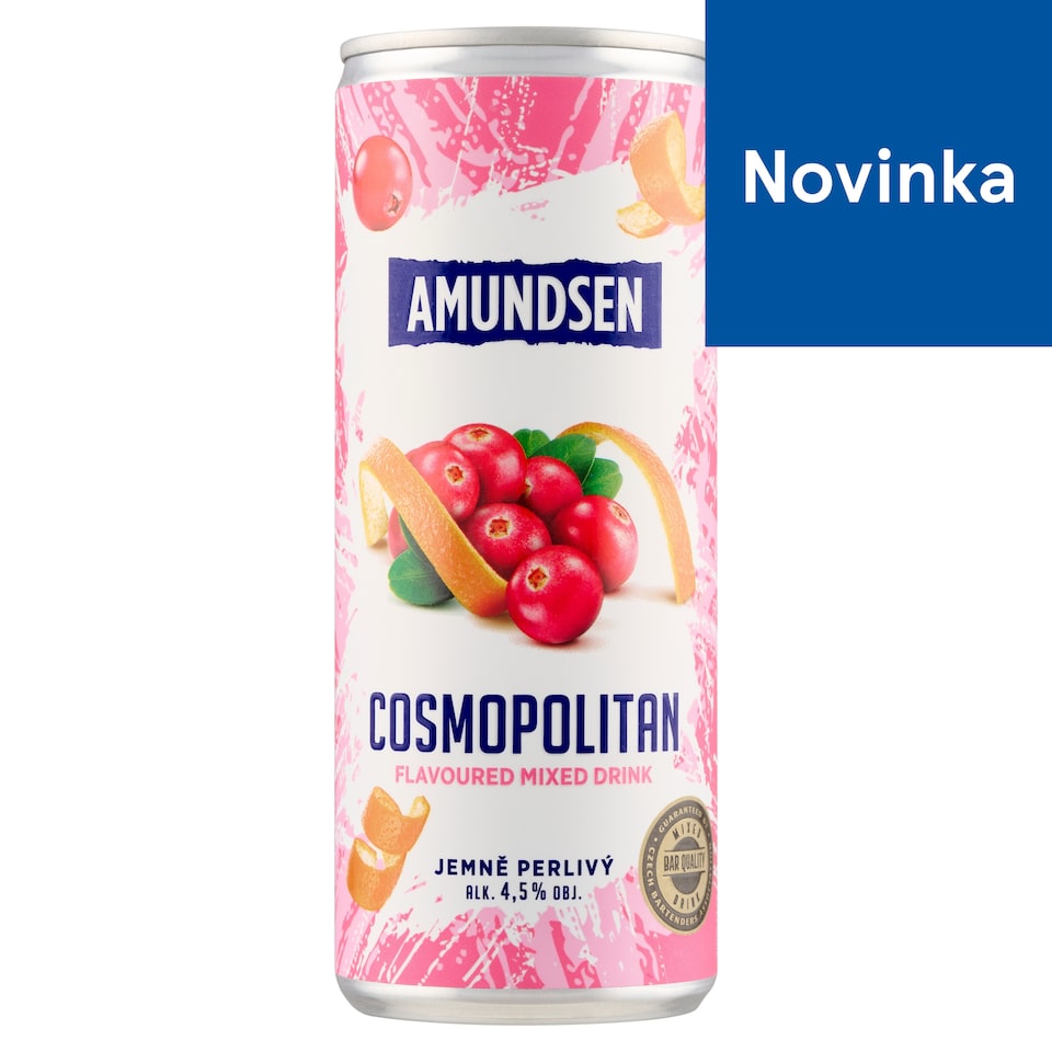 image 1 of Amundsen Cosmopolitan Carbonated Flavoured Mixed Drink 250 ml