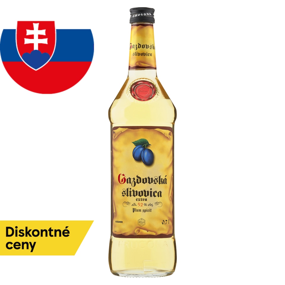 Frucona Farm Plum Spirit Extra 52% 0.7 L