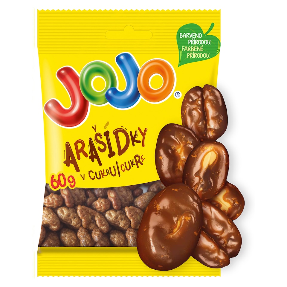 JOJO Arašídky v cukru 60g