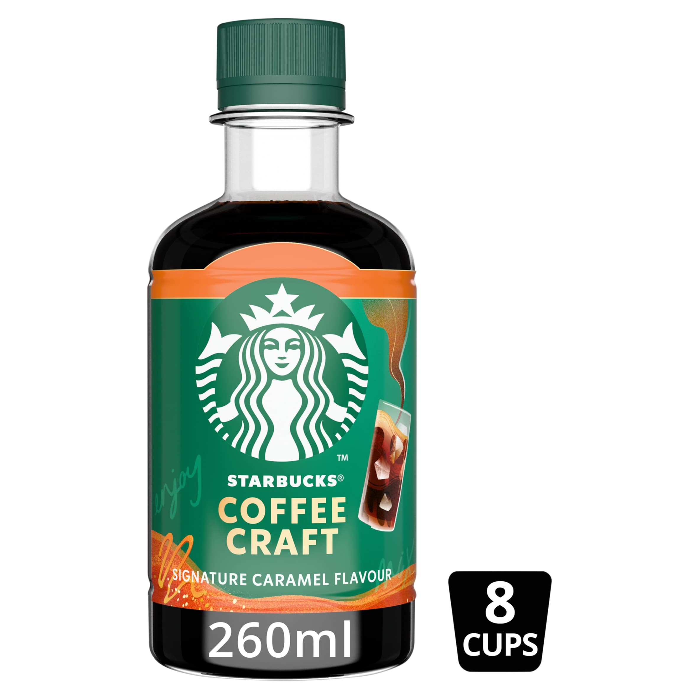 Starbucks Iced Coffee Signature Caramel Flavour Concentrated 260ml