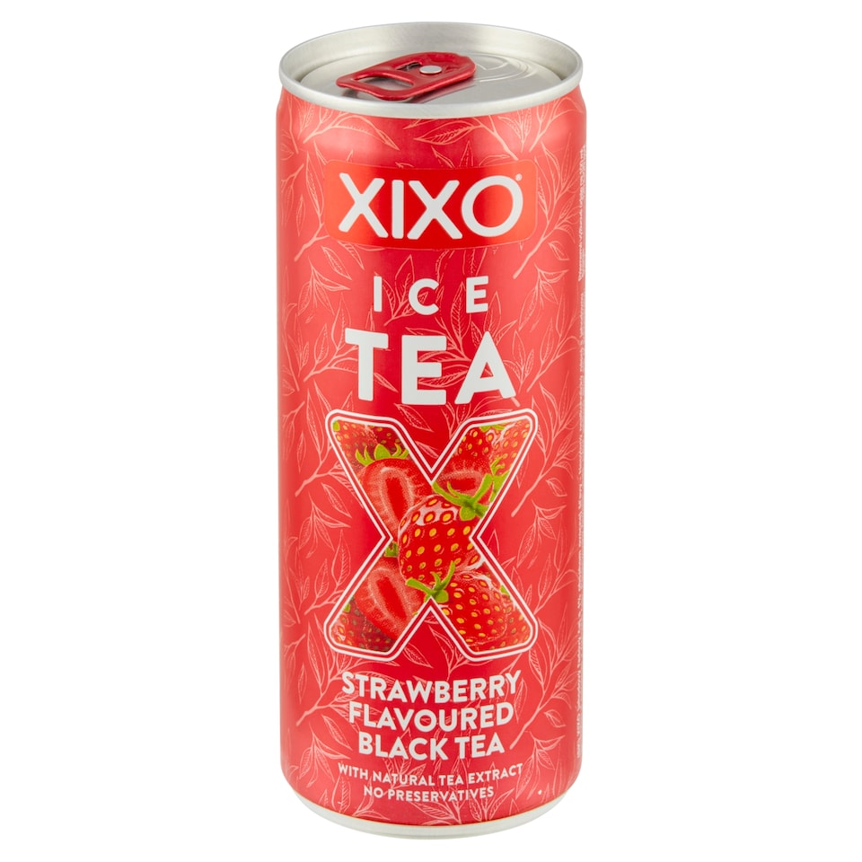 Xixo Ice Tea Strawberry Flavoured Black Tea 250 ml