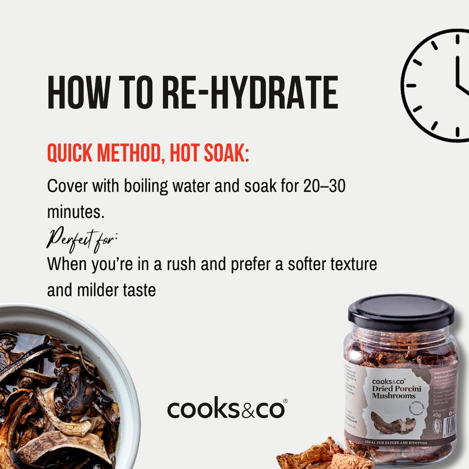 image 1 of Cooks & Co Dried Porcini Mushrooms 40G