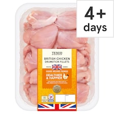 Tesco British Chicken Drumstick Fillets 600g 