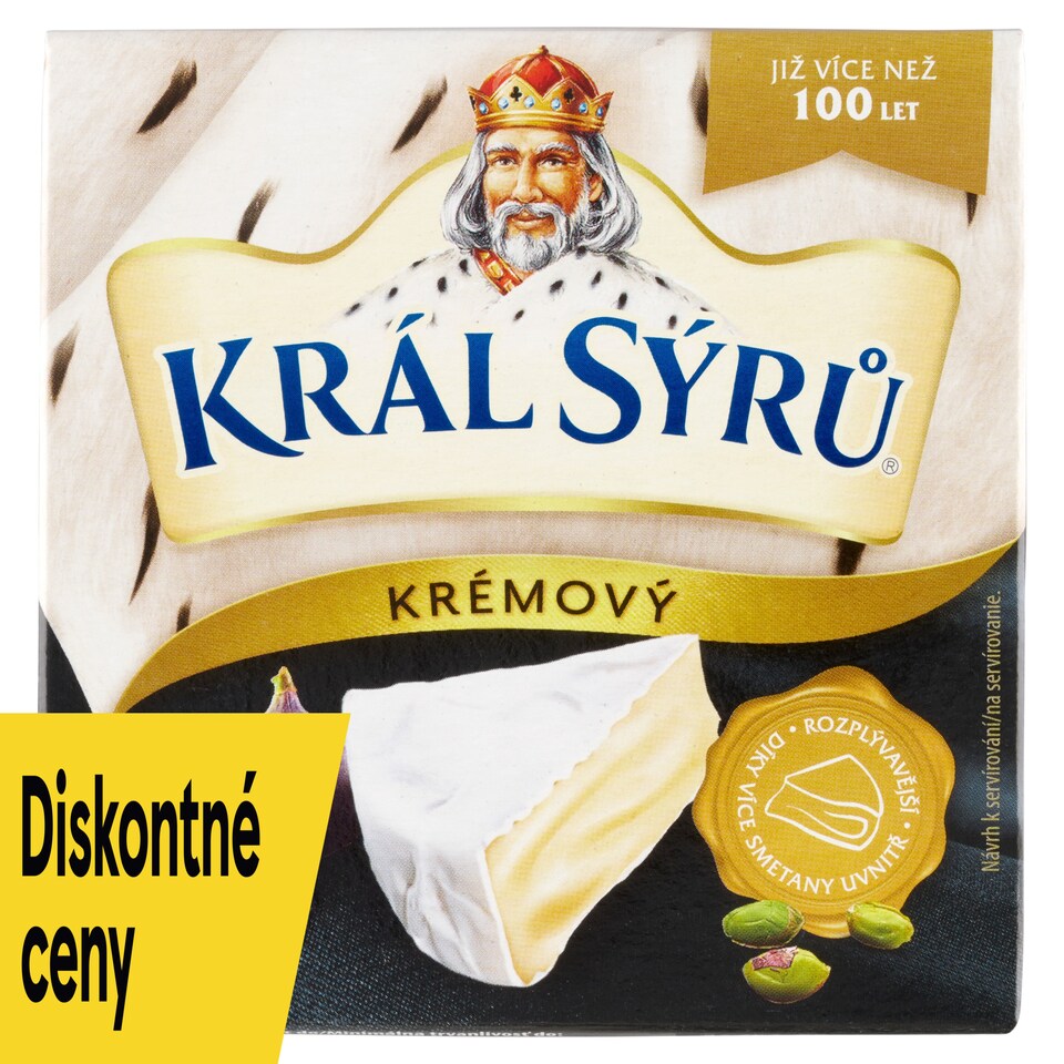 obrázok 1 z Král Sýrů Mäkký zrejúci plnotučný syr s bielou plesňou na povrchu 120 g
