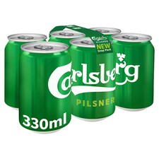 Carlsberg Pilsner 6X330ml Can