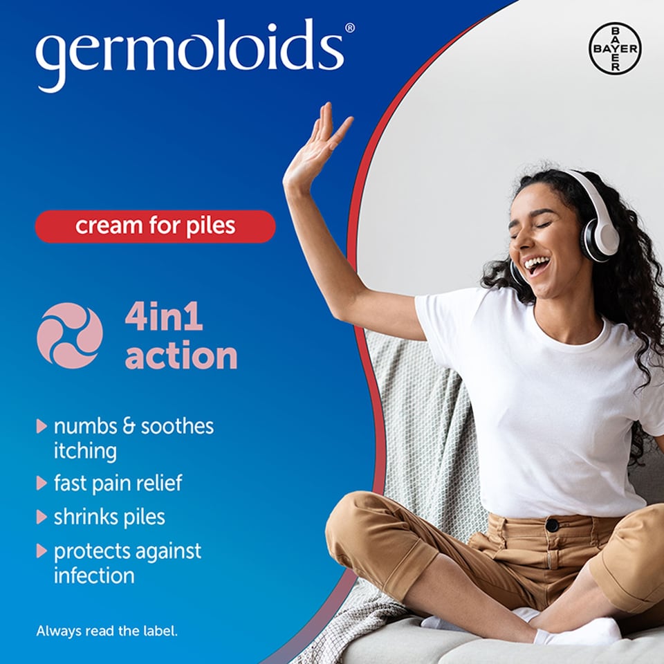 image 1 of Germoloids Triple Action Haemorrhoids Cream 55g