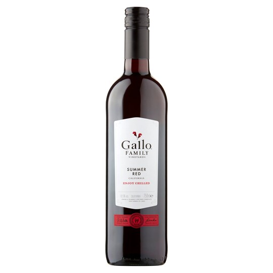 Gallo Family Vineyards Summer Red 75Cl Tesco Groceries