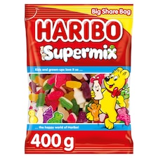 HARIBO Supermix 400g bags