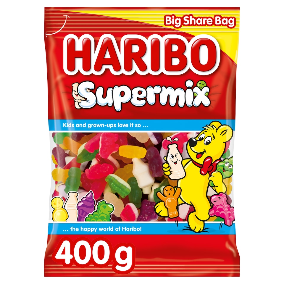 HARIBO Supermix 400g bags