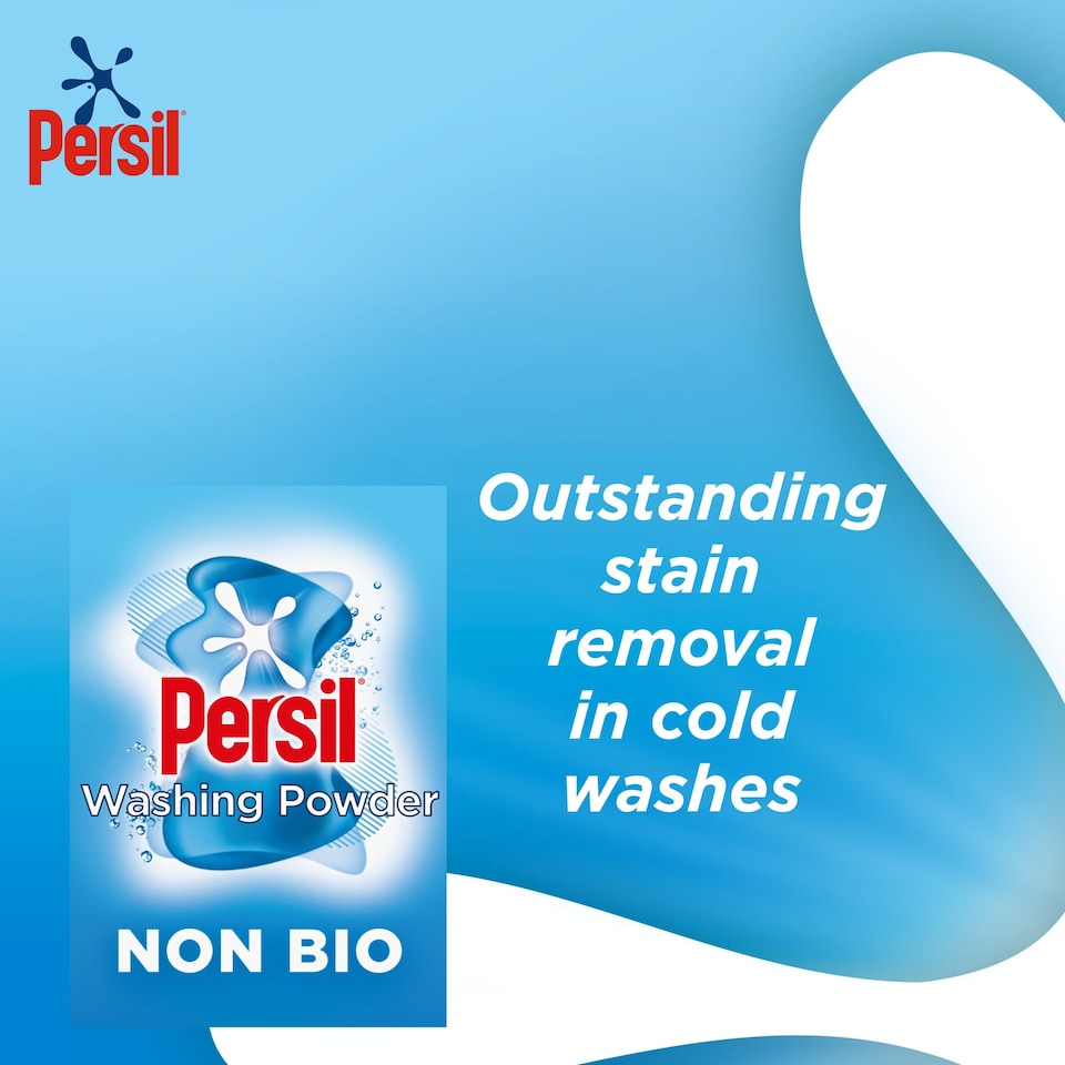 image 1 of Persil Non Biological Washing Powder 60 Wash 3Kg