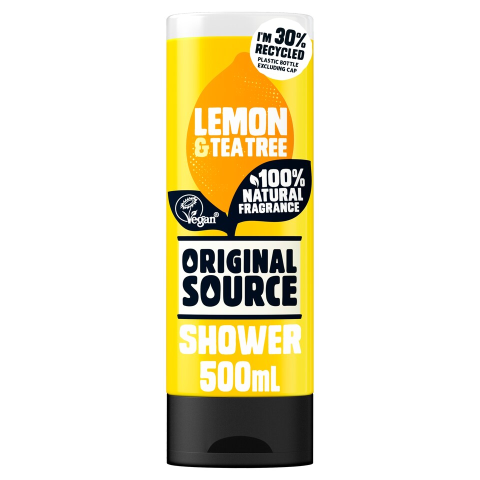 image 1 of Original Source Lemon And Tea Tree Shower Gel 500Ml