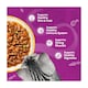 image 3 of WHISKAS 1+ Aromatic Purrfect Poultry Selection Wet Cat Food Pouches in Gravy 12x85g