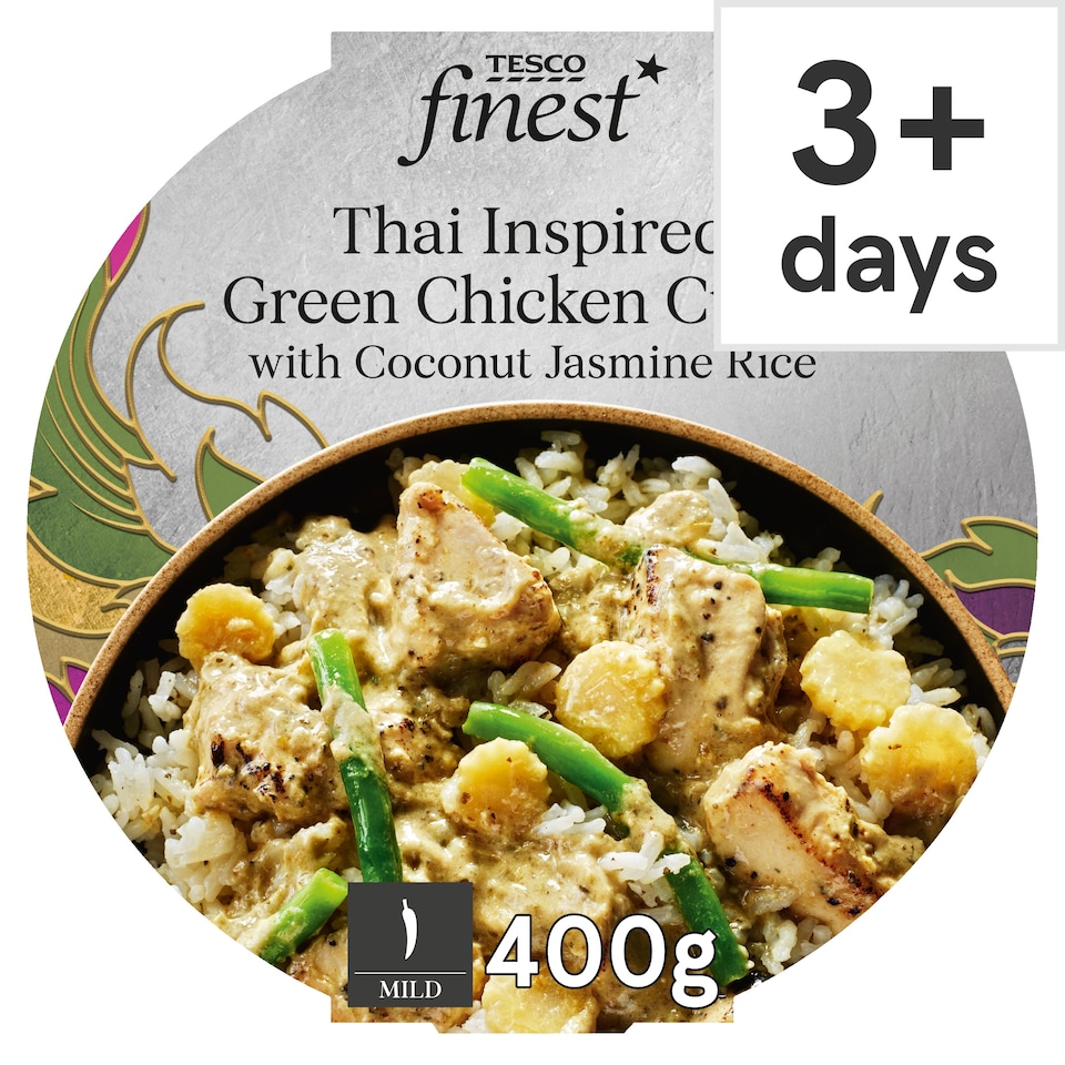 Tesco Finest Thai Inspired Green Chicken Curry 400G
