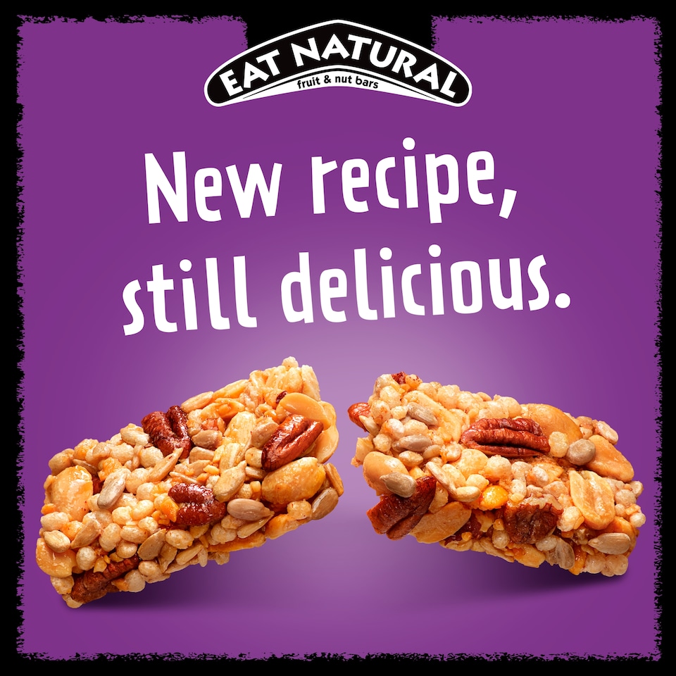 image 1 of Eat Natural Protein Bars - Maple Syrup, Pecans & Peanuts 3 Pack 40g