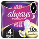 image 1 of Alwaysptinum Secure Nightsize 4 S/Twls 7 Pack