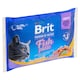 Obrázek 2 pro produkt Brit Premium by Nature Fish Plate kompletní prémiové mokré krmivo pro dospělé kočky 4 x 100g (400g)