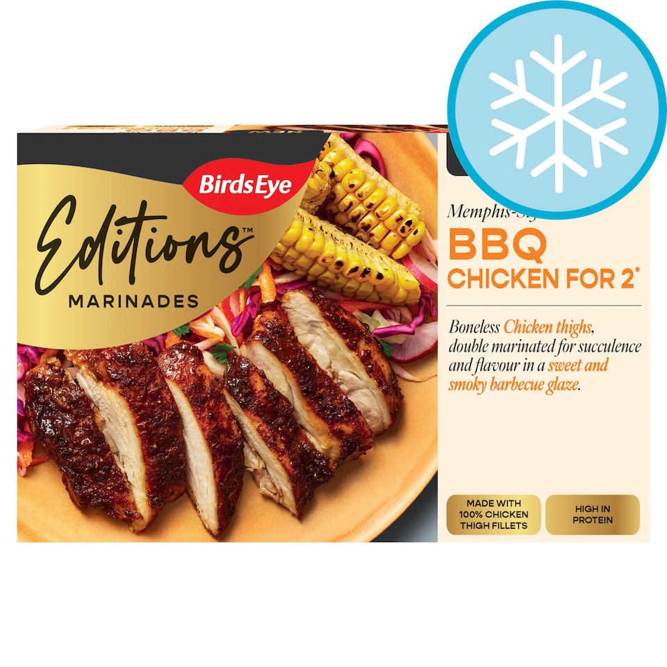 image 1 of Birds Eye Editions Memphis BBQ Chicken Thigh Fillets 250g