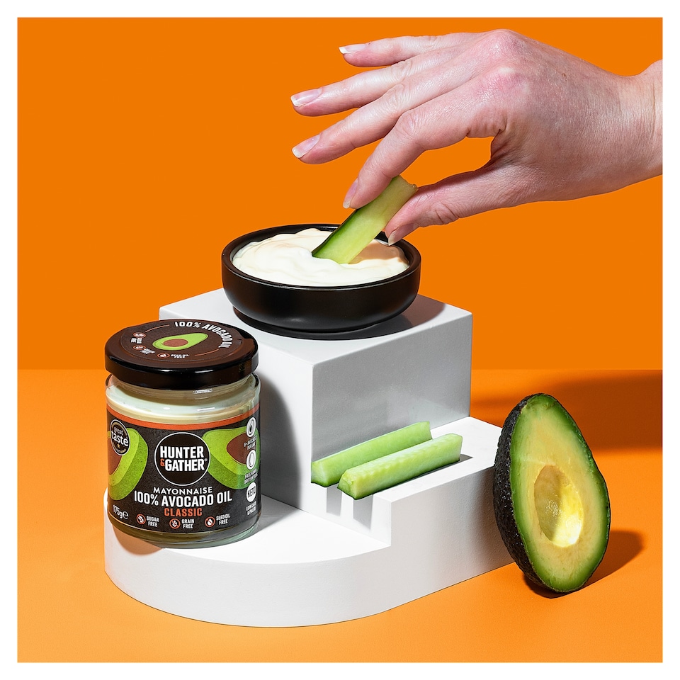 image 1 of Hunter & Gather Avocado Oil Mayonnaise Classic 175g