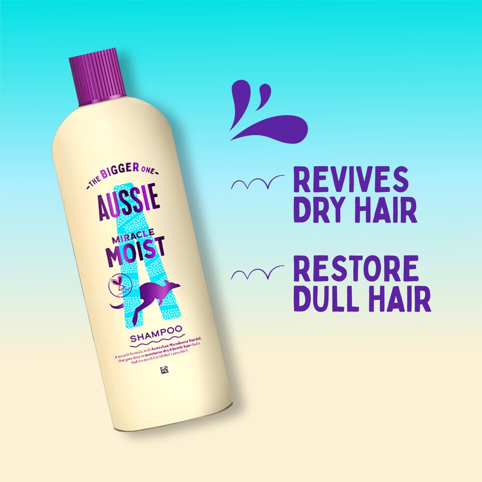 image 1 of AUSSIE MIRACLE MOIST SHAMPOO 600ML