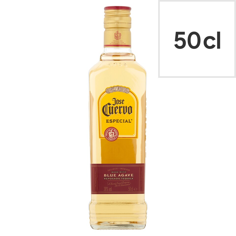 image 1 of Jose Cuervo Gold Tequila 50Cl