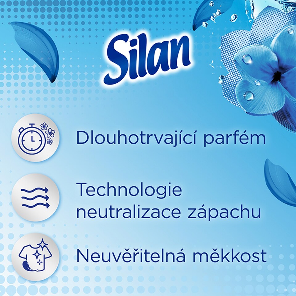 Obrázek 1 pro produkt Silan aviváž Fresh Control Cool Fresh 50 praní, 1100ml
