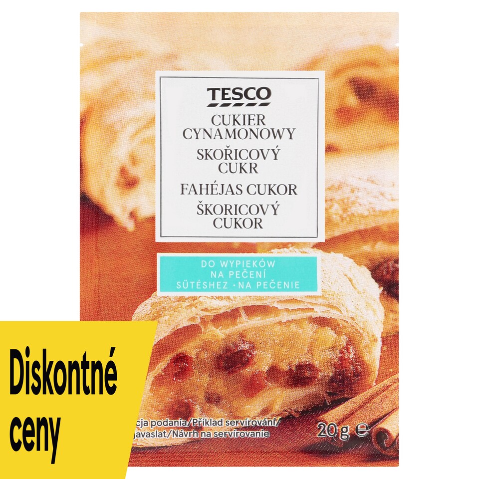 Tesco Škoricový cukor 20 g