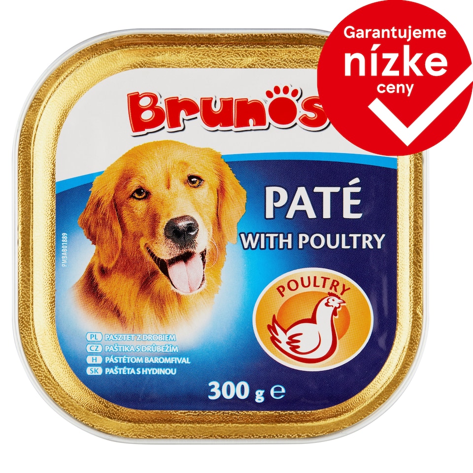 Brunos Paštéta s hydinou 300 g