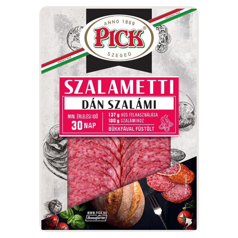 PICK Szalametti Sliced Danish Salami 70 g