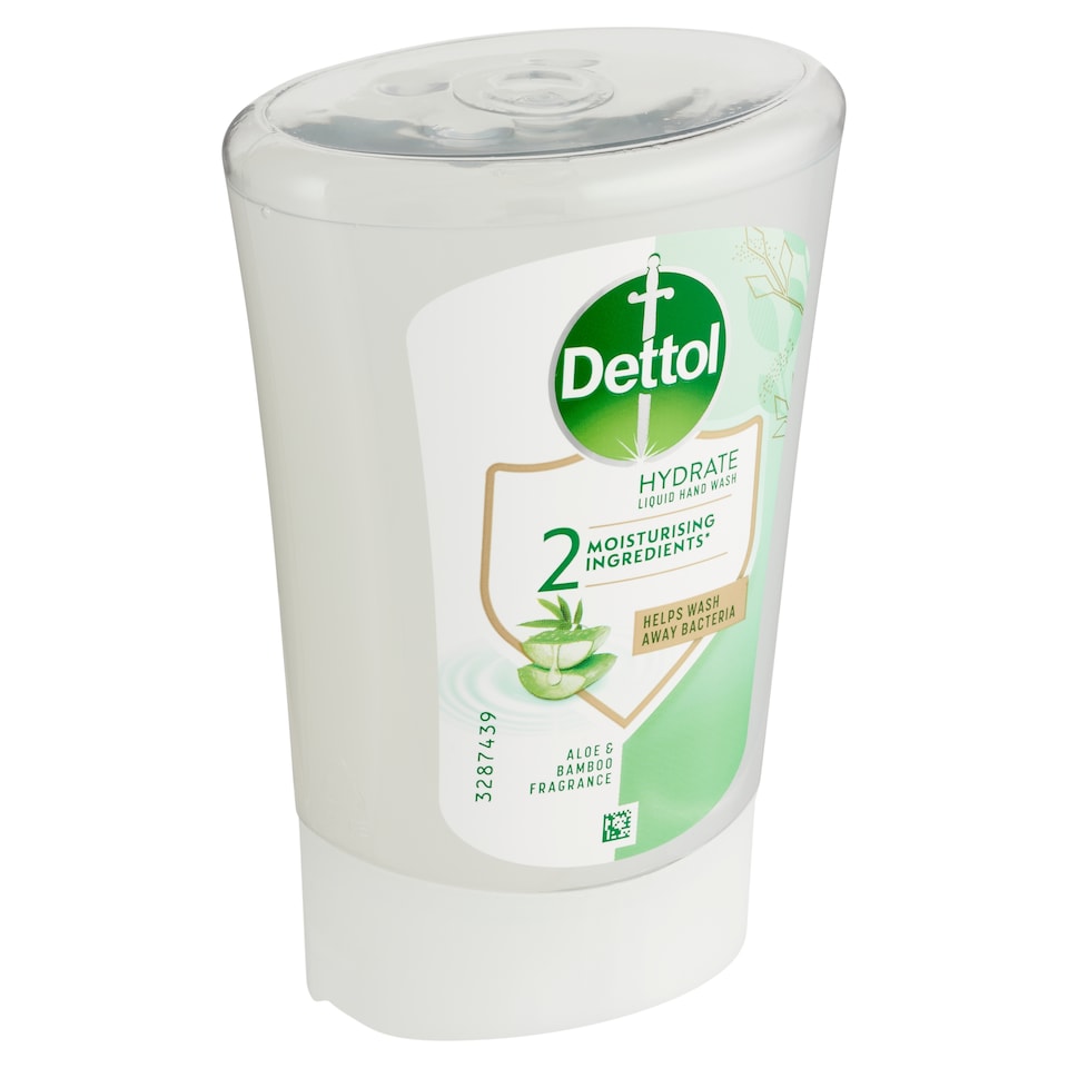 Obrázek 1 pro produkt Dettol Tekuté mýdlo náplň do bezdotykového dávkovače aloe a bambus 250ml