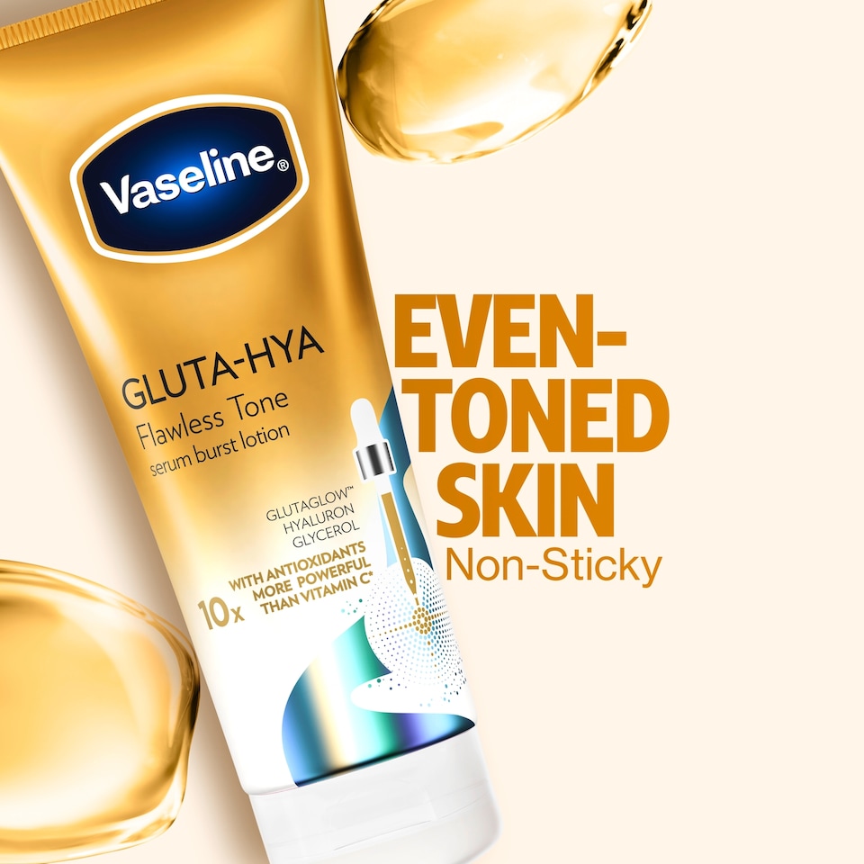 image 1 of Vaseline Gluta-Hya Flawless Tone Body lotion Moisturiser 200ml