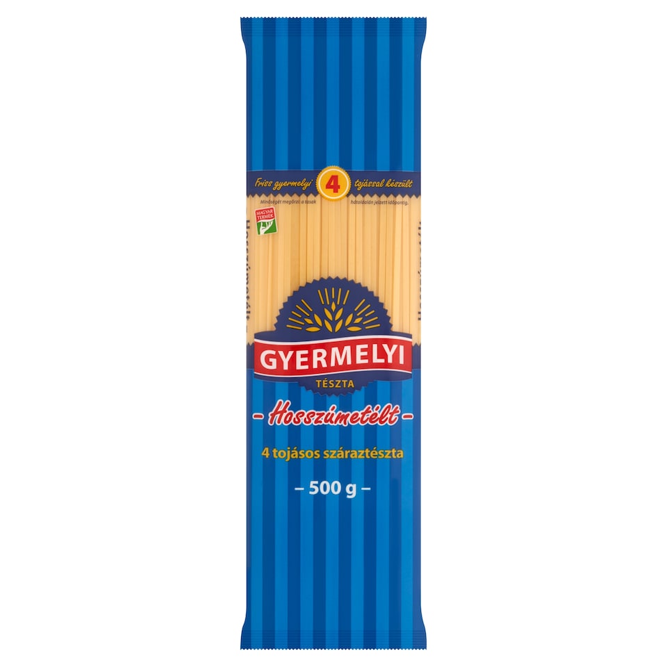 Gyermelyi Long Noodles Dried Pasta with 4 Eggs 500 g