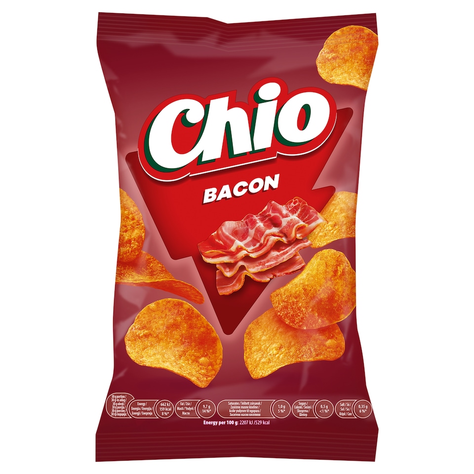 Chio Potato Chips with Bacon Flavour 60 g