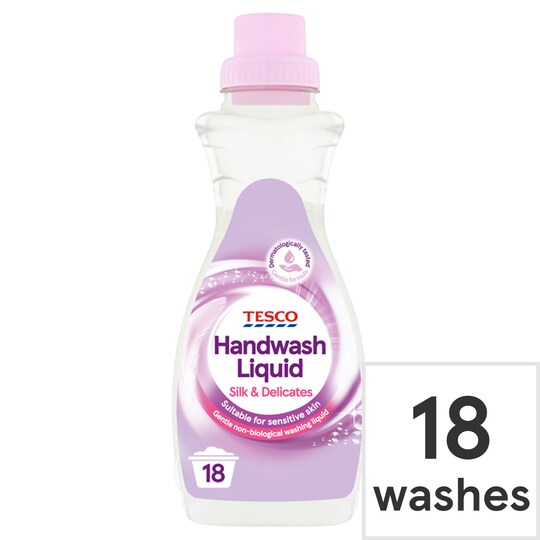 Tesco Silk & Delicates Handwash 750Ml Tesco Groceries