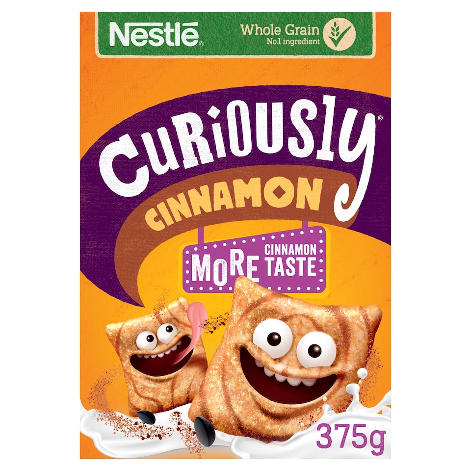 image 1 of Nestlé Curiously Cinnamon Cereal 375g