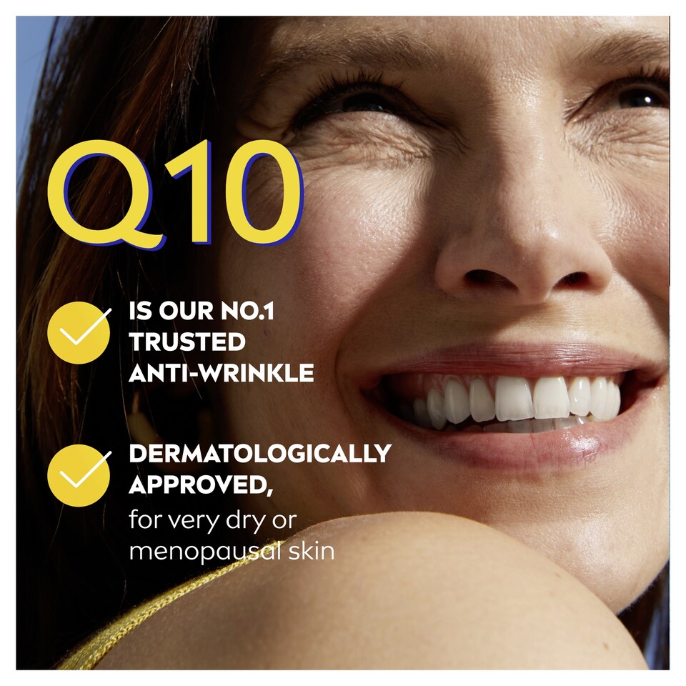 image 1 of NIVEA Q10 Anti-Wrinkle Day Cream Moisturiser 60+ Skin 50ml