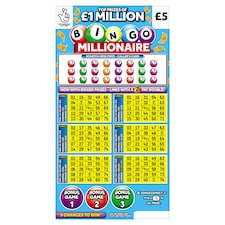 BINGO MILLIONAIR SCRATCHCARD