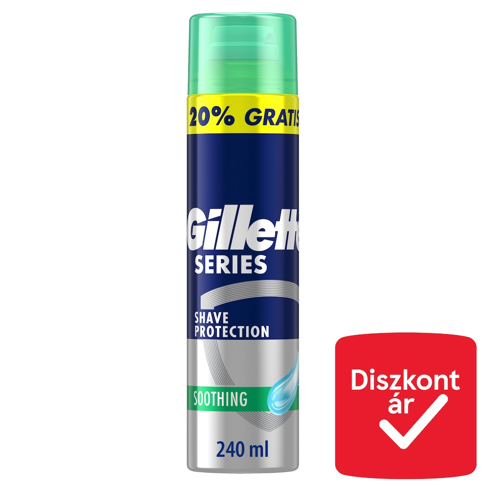 image 1 of Gillette Series Nyugtató Hatású Borotvazselé Aloe Verával, 240ml