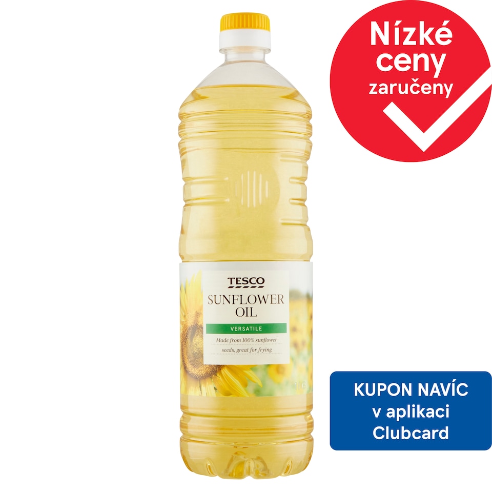 Tesco Sunflower Oil 1L