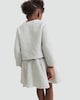 image 3 of F&F x Samantha Faiers 2-Piece Tweed Jacket and Skirt Set in Cream