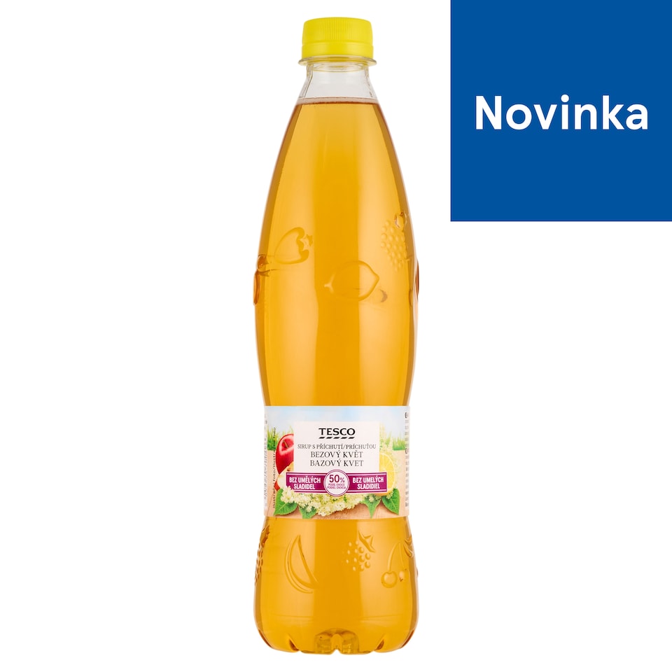 Tesco Elderflower Flavored Syrup 700 ml
