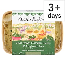 Charlie Bigham's Thai Green Chicken Curry & Fragrant Rice 805G