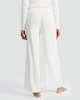 image 3 of Rise by Zara McDermott Modal Rich Wide Leg Pyjama Bottoms in Cream