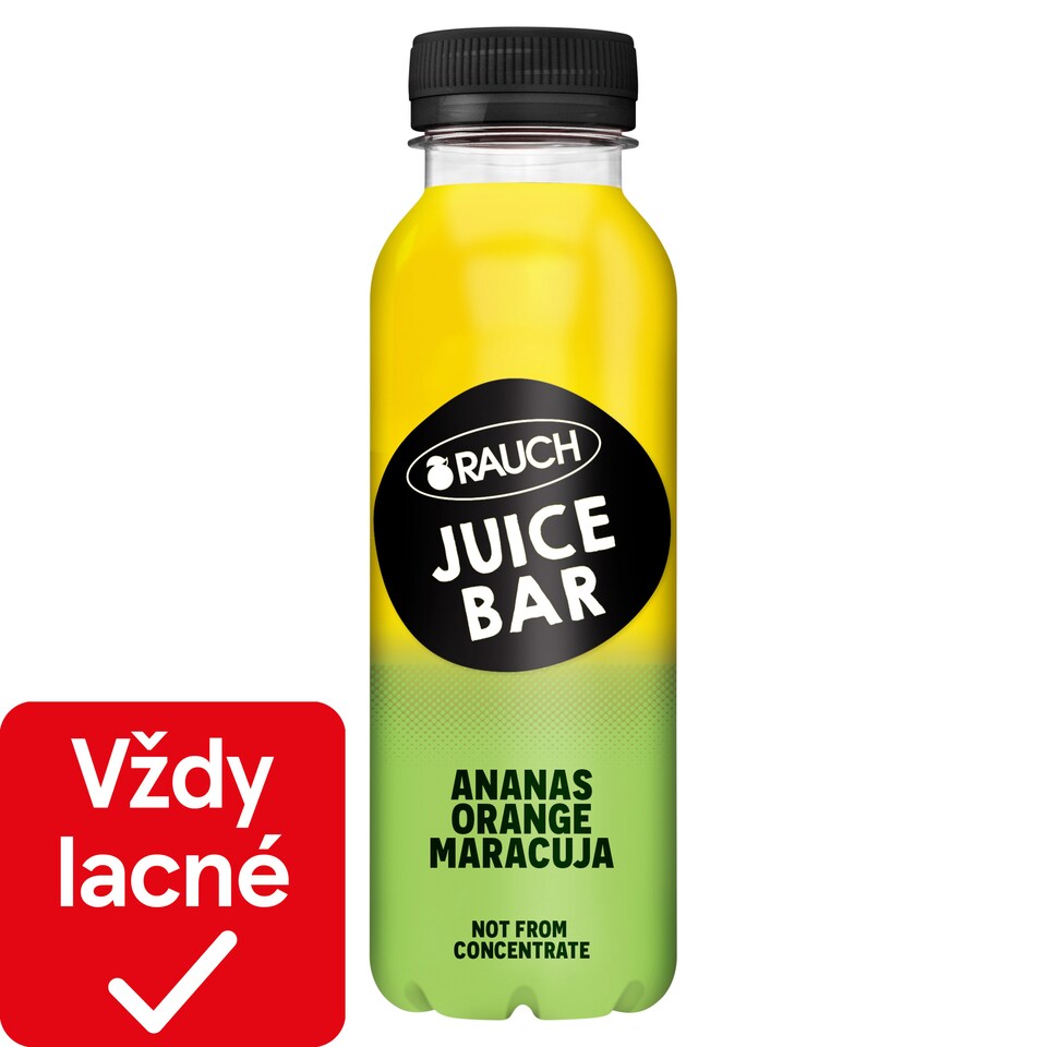 Rauch Juice Bar 99,9% ananás-pomaranč-marakuja 330 ml