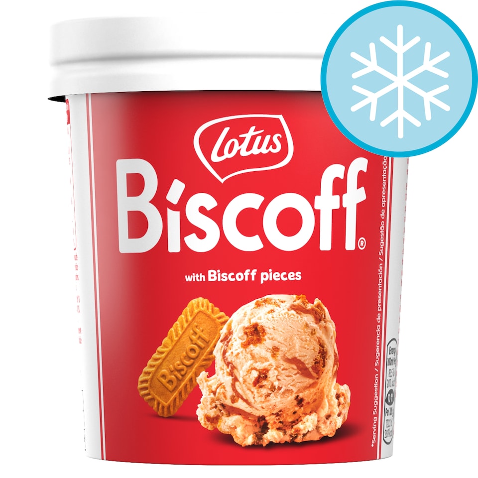 Lotus Biscoff Ice Cream Tub 425ml